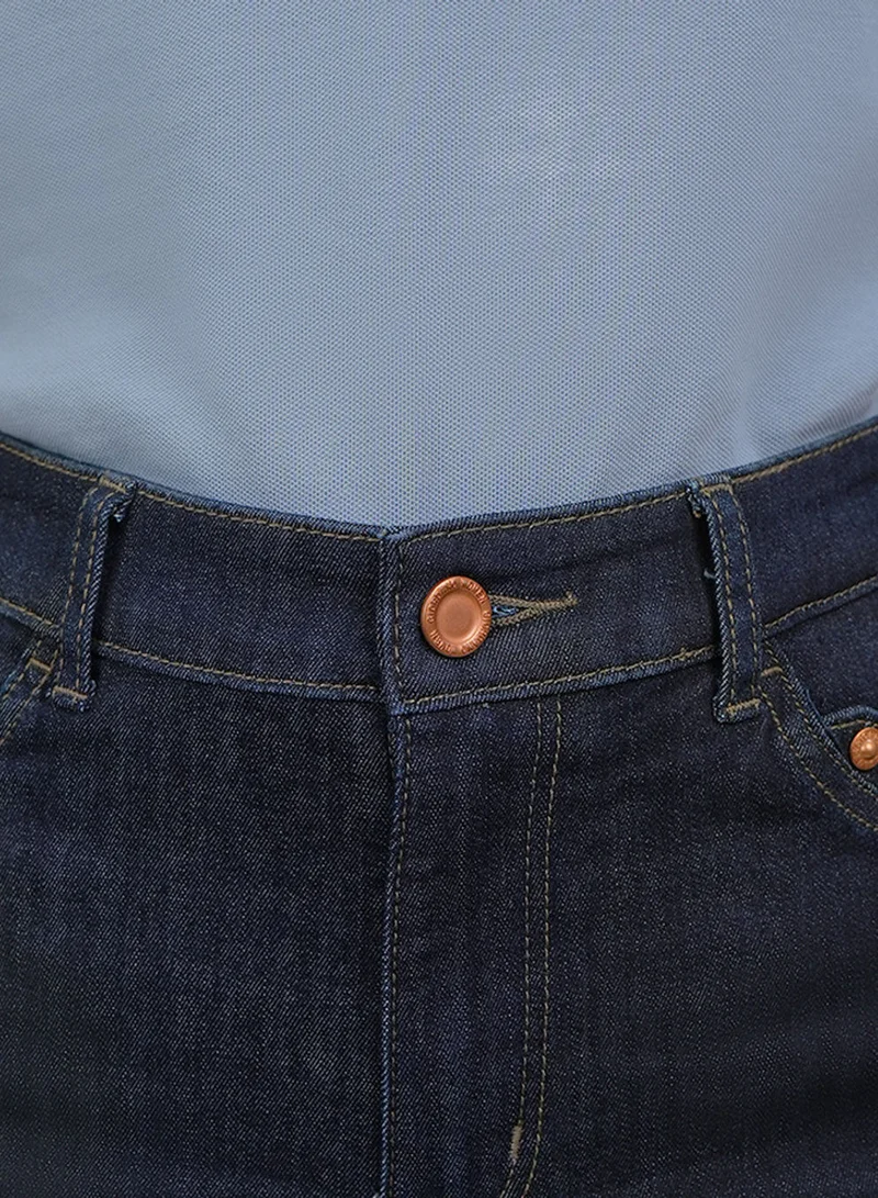 GIORDANO  Women's High Rise Slim Tapered Jeans - Comfortable & Stylish Denim for Women | Best Price UAE